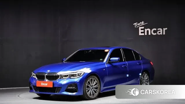 BMW 3 Series (G20) 2021 Синий из Кореи