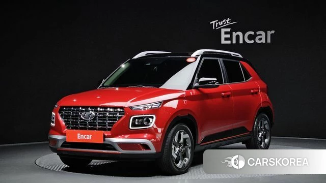 Hyundai Venue 2022 Красный из Кореи