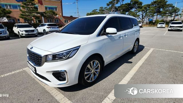 Kia The New Carnival 2018 Белый из Кореи