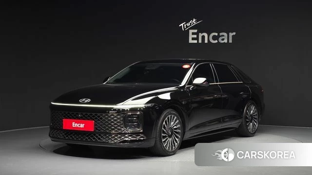 Hyundai Grandeur (GN7) 2022 Черный из Кореи