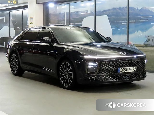 Hyundai Grandeur Hybrid (GN7) 2023 Черный из Кореи