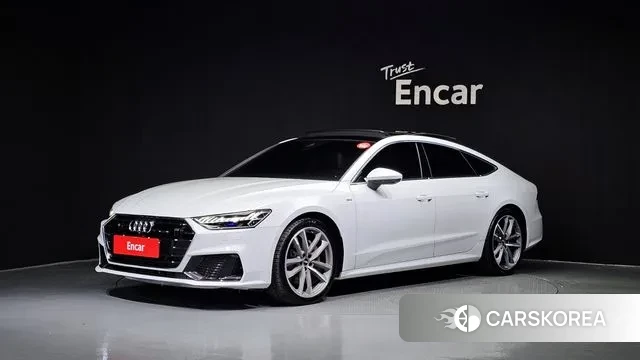 Audi A7 (4K) 2020 Белый из Кореи