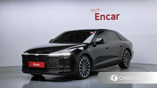 Hyundai Grandeur (GN7) 2023 Черный из Кореи