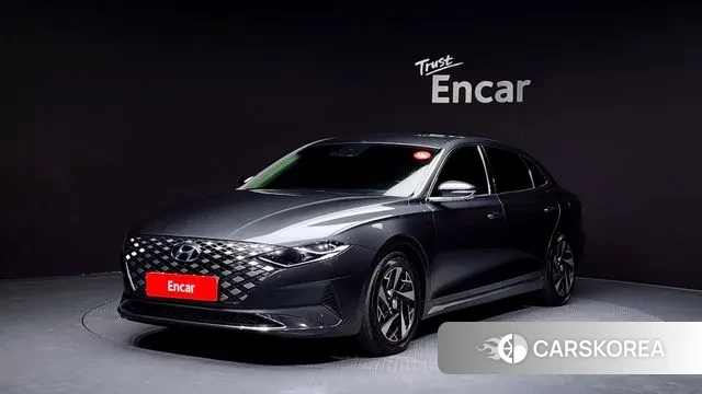 Hyundai The New Grandeur IG Hybrid 2021 Серый из Кореи