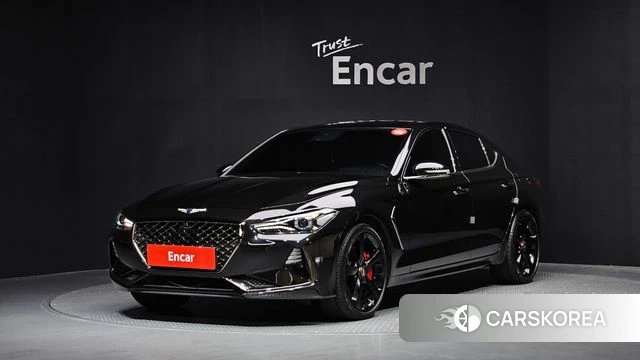 Genesis G70 2018 Черный из Кореи