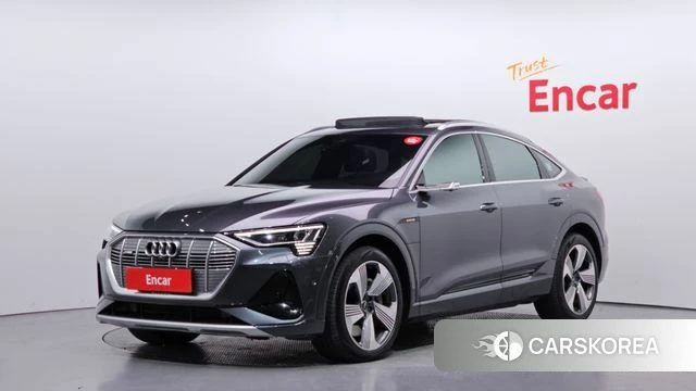 Audi e-Tron 2021 Серый из Кореи