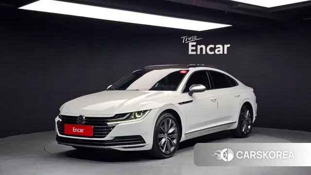 Volkswagen Arteon 2020 Белый из Кореи