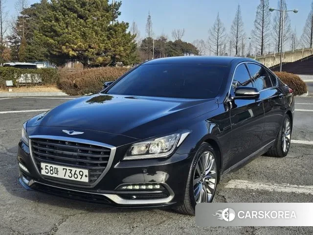 Genesis G80 2018 Черный из Кореи