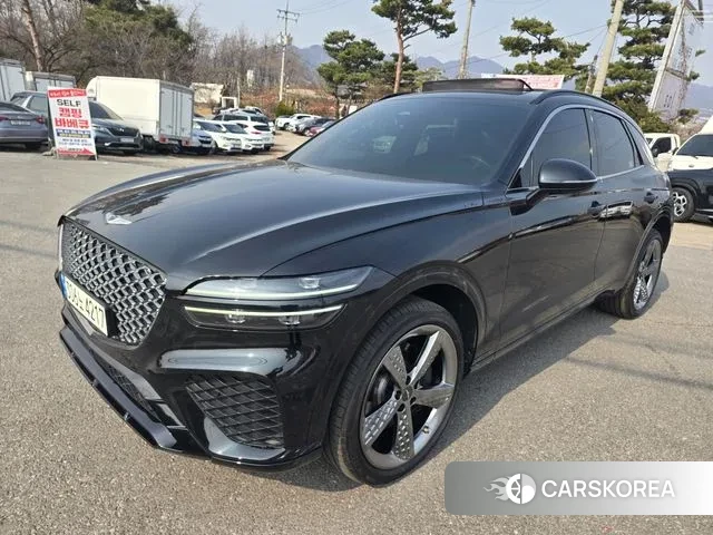 Genesis GV70 2021 Черный из Кореи