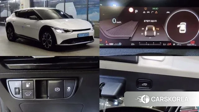 Kia EV6 2022 Белый из Кореи