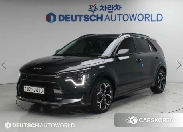 Kia Di Ol Nu Niro 2022 Серый из Кореи