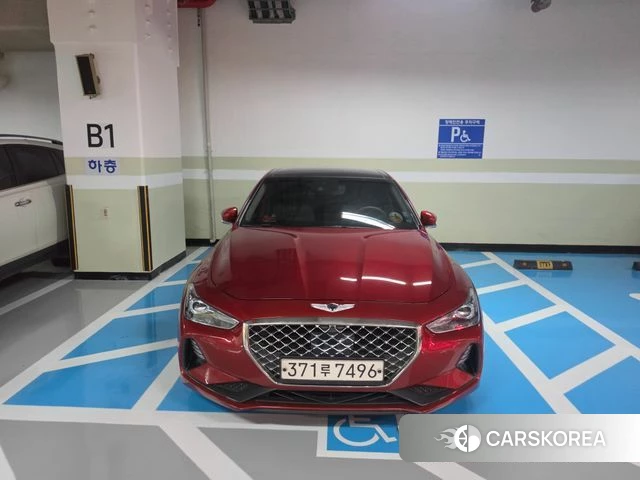 Genesis G70 2020 Красный из Кореи