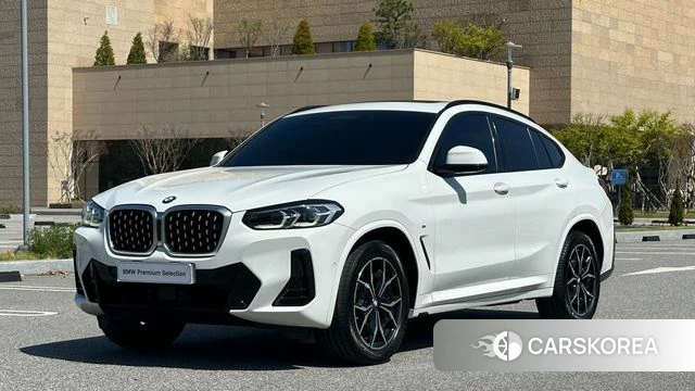 BMW X4 (G02) 2022 Белый из Кореи