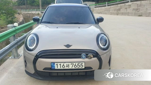 Mini Cooper 2021 Серебристо-серый из Кореи