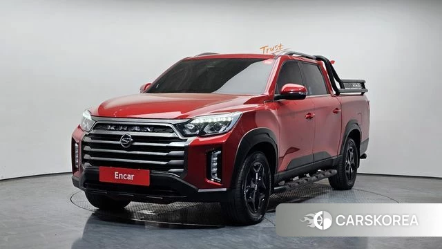 Ssangyong The New Rexton Sports Cannes 2022 Красный из Кореи