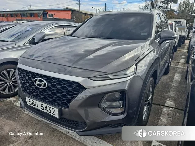 Hyundai Santa Fe TM 2018 Серый из Кореи