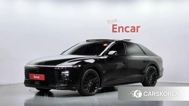Hyundai Grandeur Hybrid (GN7) 2023 Черный из Кореи