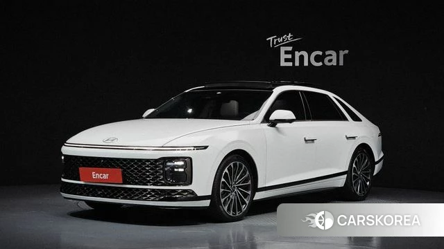 Hyundai Grandeur (GN7) 2023 Белый из Кореи