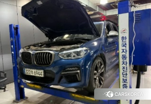 BMW X3 (G01) 2021 Синий из Кореи