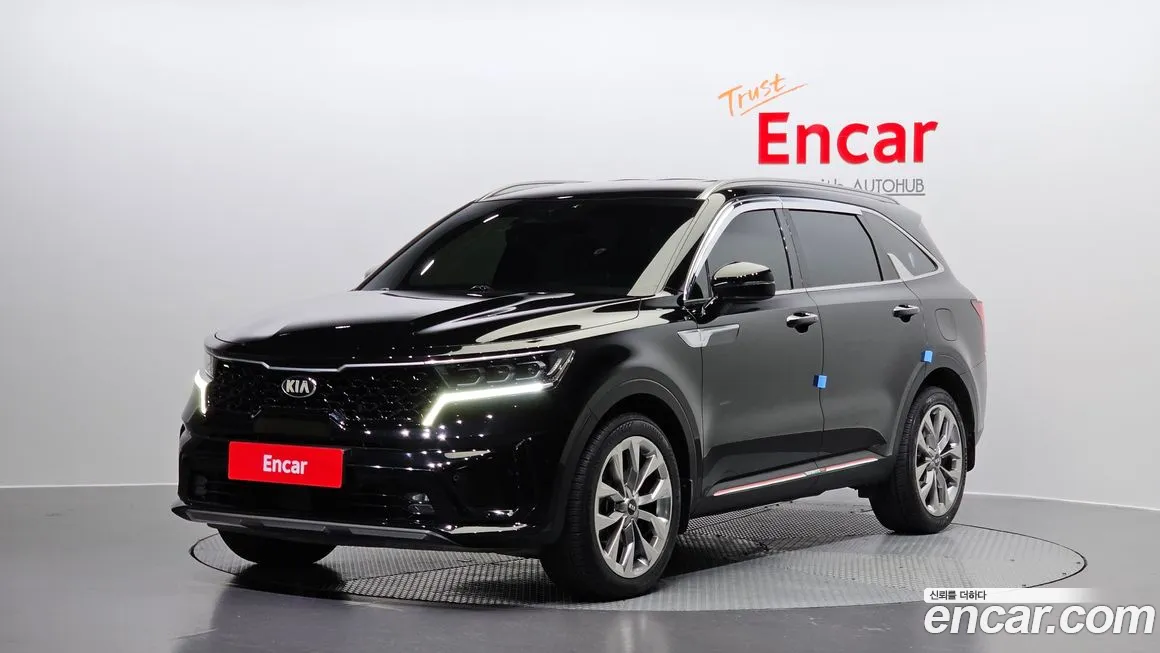 Kia Sorento 4th Generation 2020 Черный из Кореи