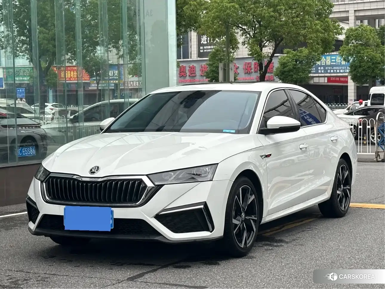 Skoda Octavia 2024 Белый из Китая