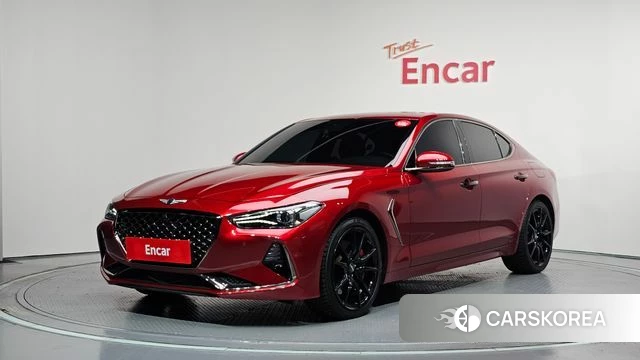 Genesis G70 2019 Красный из Кореи