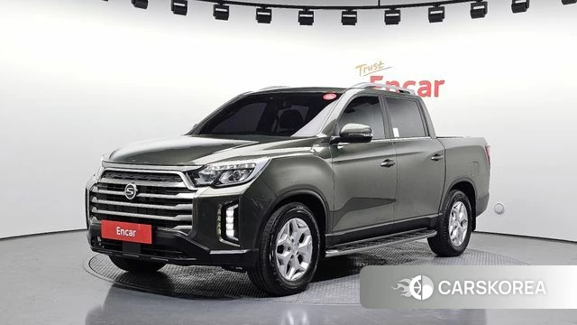 Ssangyong The New Rexton Sport 2022 Зеленый из Кореи