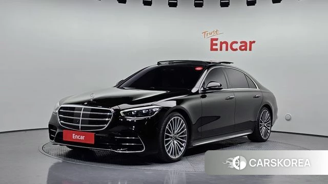 Mercedes-Benz S-Class W223 2023 Черный из Кореи