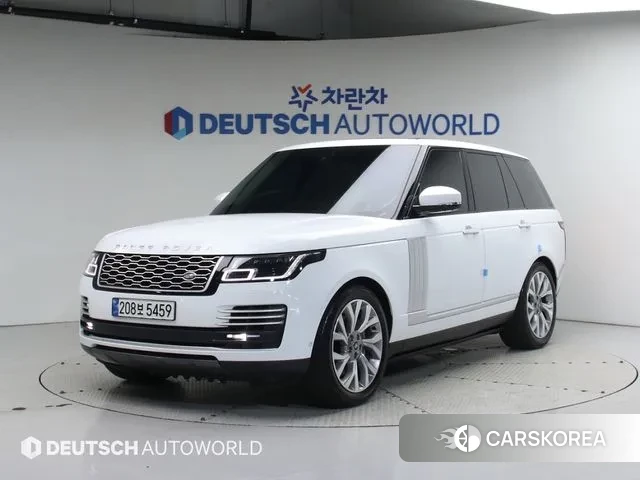 Land Rover Range Rover 4th Generation 2022 Белый из Кореи