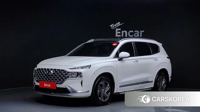 Hyundai The New Santa Fe 2021 Белый из Кореи