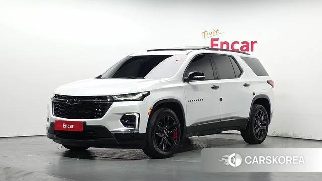 Chevrolet (GM Daewoo) Traverse 2023 Белый из Кореи