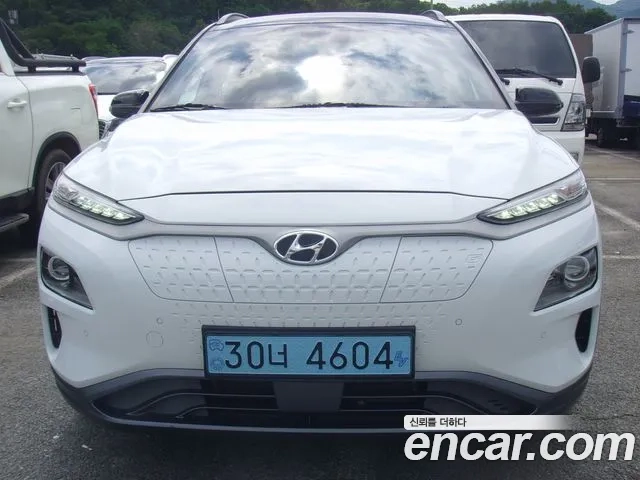 Hyundai Kona Electric 2020 Белый из Кореи