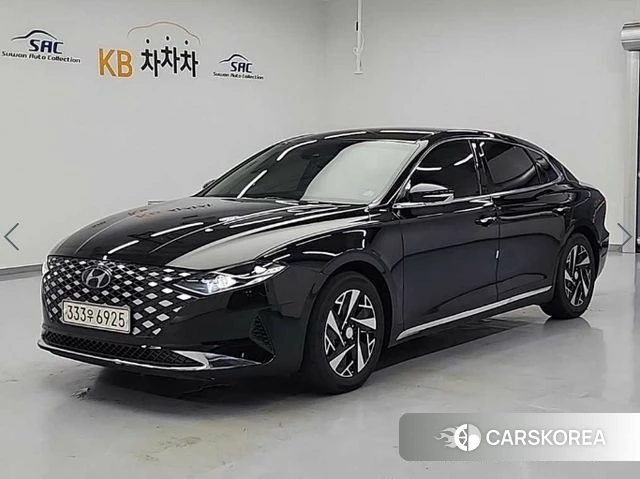 Hyundai The New Grandeur IG Hybrid 2020 Черный из Кореи