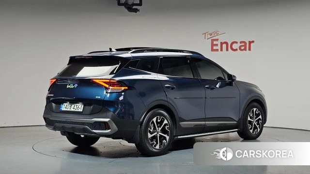 Kia Sportage 5th Generation Hybrid 2021 Синий из Кореи