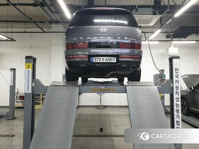 Hyundai Santa Fe (MX5) 2024 Серебристо-серый из Кореи