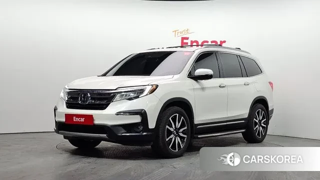 Honda Pilot 3rd generation 2019 Белый из Кореи