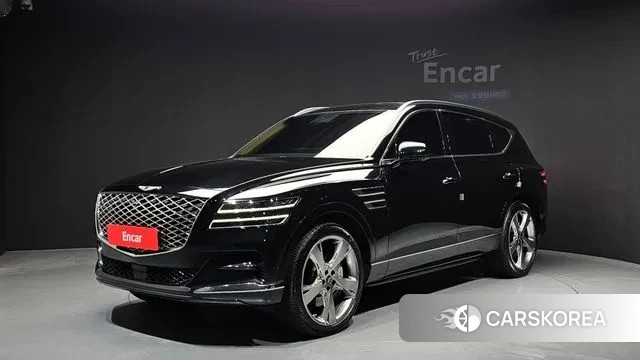 Genesis GV80 2022 Черный из Кореи