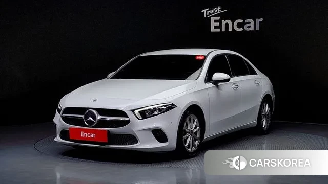 Mercedes-Benz A-Class W177 2020 Белый из Кореи