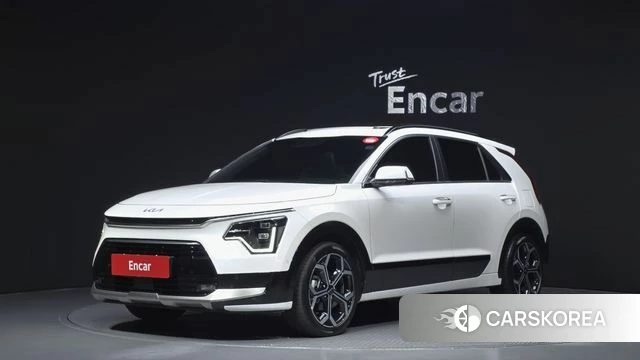 Kia Di Ol Nu Niro 2022 Белый из Кореи