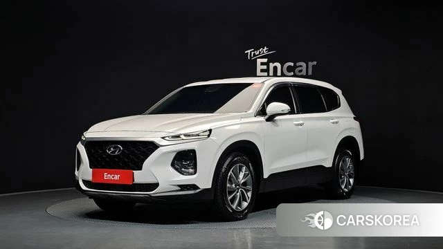 Hyundai Santa Fe TM 2019 Белый из Кореи