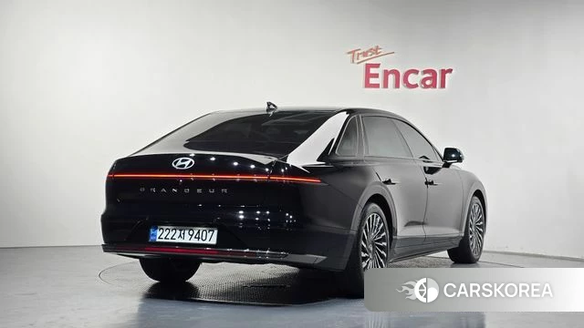 Hyundai Grandeur Hybrid (GN7) 2023 Черный из Кореи