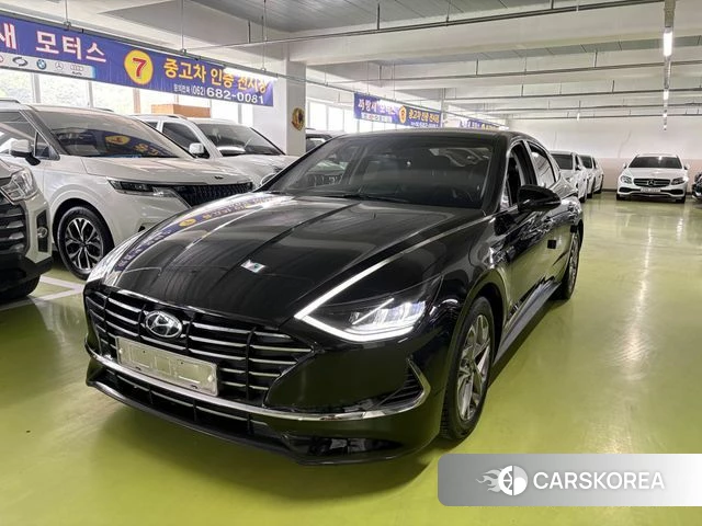 Hyundai Sonata (DN8) 2020 Черный из Кореи