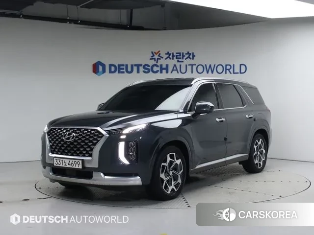 Hyundai Palisade 2021 Серый из Кореи