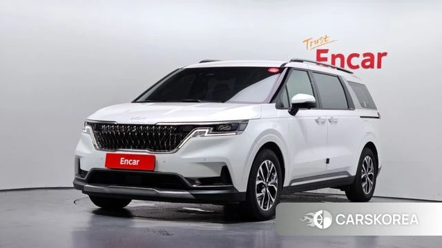 Kia Carnival 4th generation 2023 Белый из Кореи