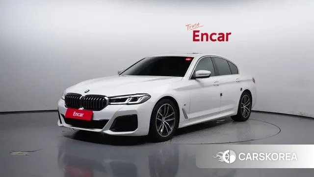 BMW 5 Series (G30) 2021 Белый из Кореи