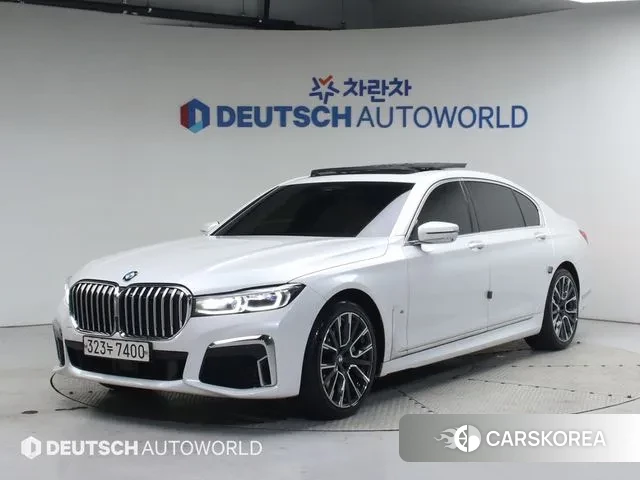 BMW 7 Series (G11) 2020 Белый из Кореи