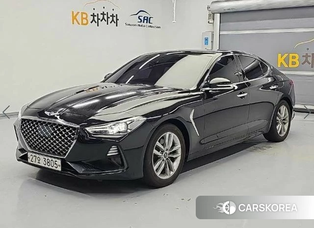 Genesis G70 2018 Черный из Кореи