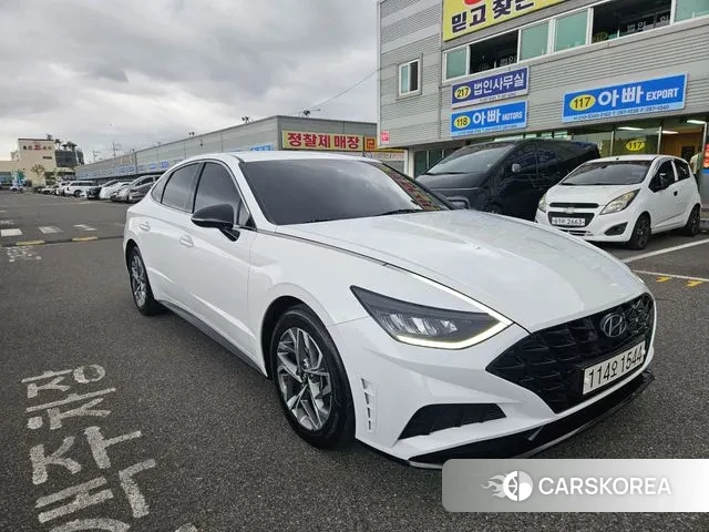 Hyundai Sonata (DN8) 2022 Белый из Кореи