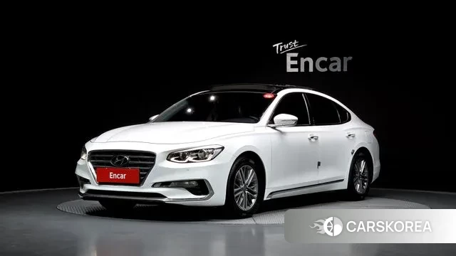 Hyundai Grandeur IG 2018 Белый из Кореи
