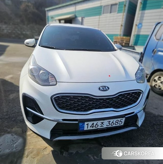 Kia Sportage The Bold 2021 Белый из Кореи